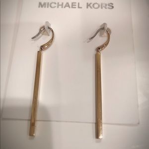 Michael Kors Bar earrings.
